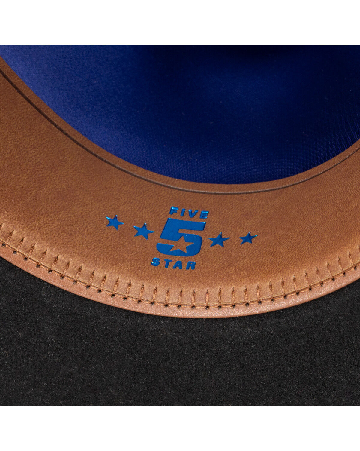 Image #5 - Resistol Five Star Felt Cowboy Hat, Black, hi-res