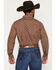 Image #4 - Gibson Trading Co Men's Easy Rider Check Print Long Sleeve Button-Down Western Shirt, Brown, hi-res