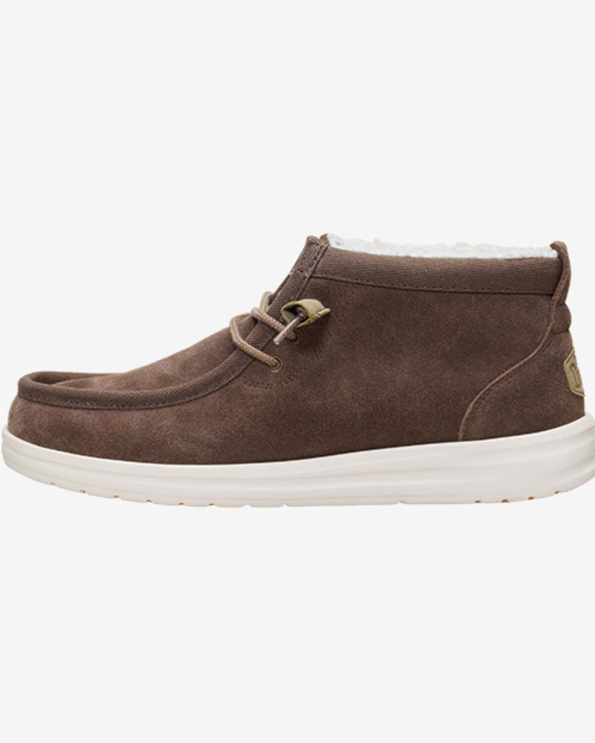 Image #3 - HEYDUDE Men's Wally Mid GripR Warmth Casual Boots - Moc Toe, Brown, hi-res