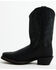 Image #3 - Laredo Men's Cody Performance Western Boots - Square Toe, Black, hi-res