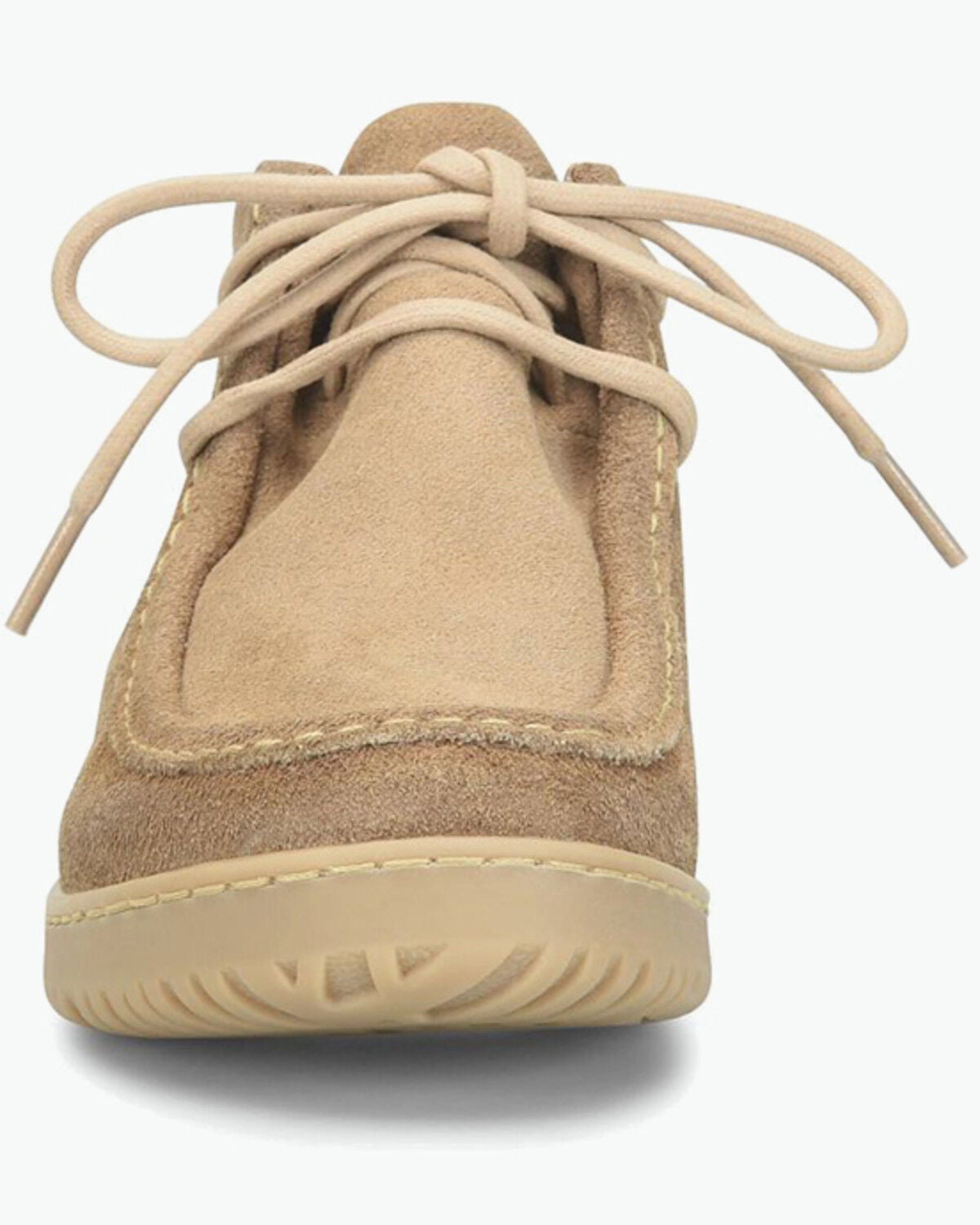 Image #4 - Born Women's Basin Suede Chukka Booties - Moc Toe, Cream, hi-res