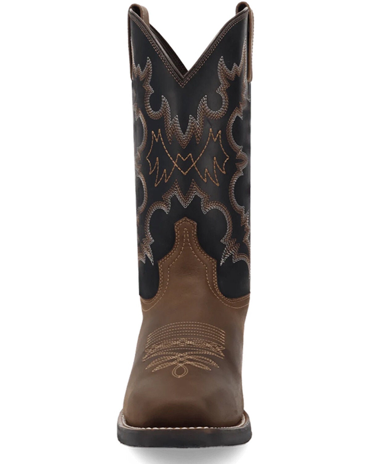 Image #4 - Laredo Men's Iron Ridge Performance Western Boots - Square Toe, Brown, hi-res
