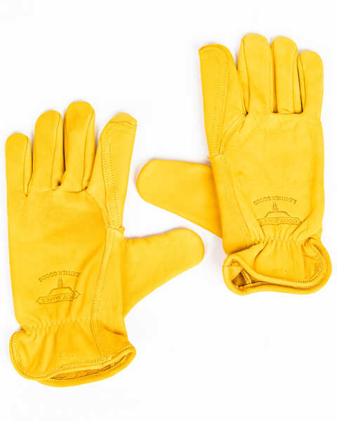 Cody James Men's Lined Rancher Work Gloves, Brown, hi-res
