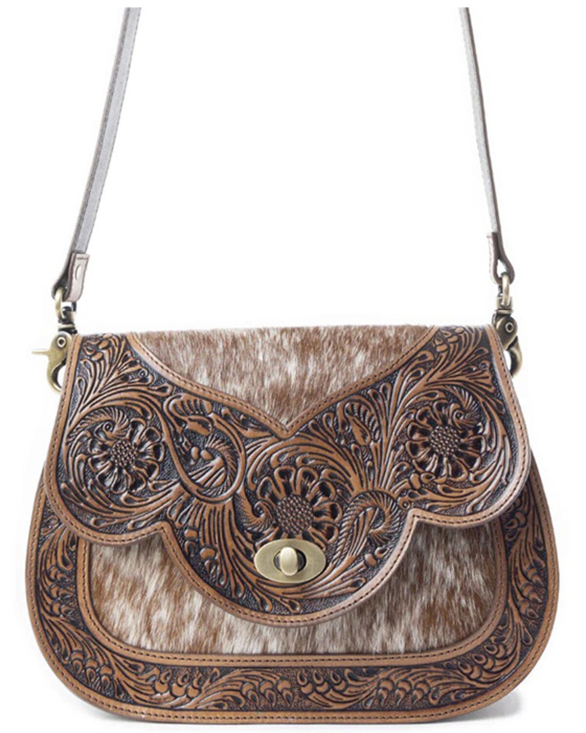 Myra Bag Women's Open Vistas Crossbody Bag, Brown, hi-res