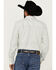 Image #4 - Cody James Men's Bar Stool Geo Print Long Sleeve Button-Down Western Shirt, Light Green, hi-res
