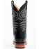 Image #5 - Cody James Men's Matte Python Exotic Western Boots - Broad Square Toe, Black, hi-res