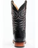 Image #5 - Cody James Men's Matte Python Exotic Western Boots - Broad Square Toe , Black, hi-res