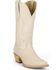 Image #1 - Tony Lama Women's Val Western Boots - Snip Toe, Cream, hi-res