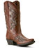 Image #1 - Ariat Women's Heritage Bliss Western Boots - Snip Toe, Brown, hi-res
