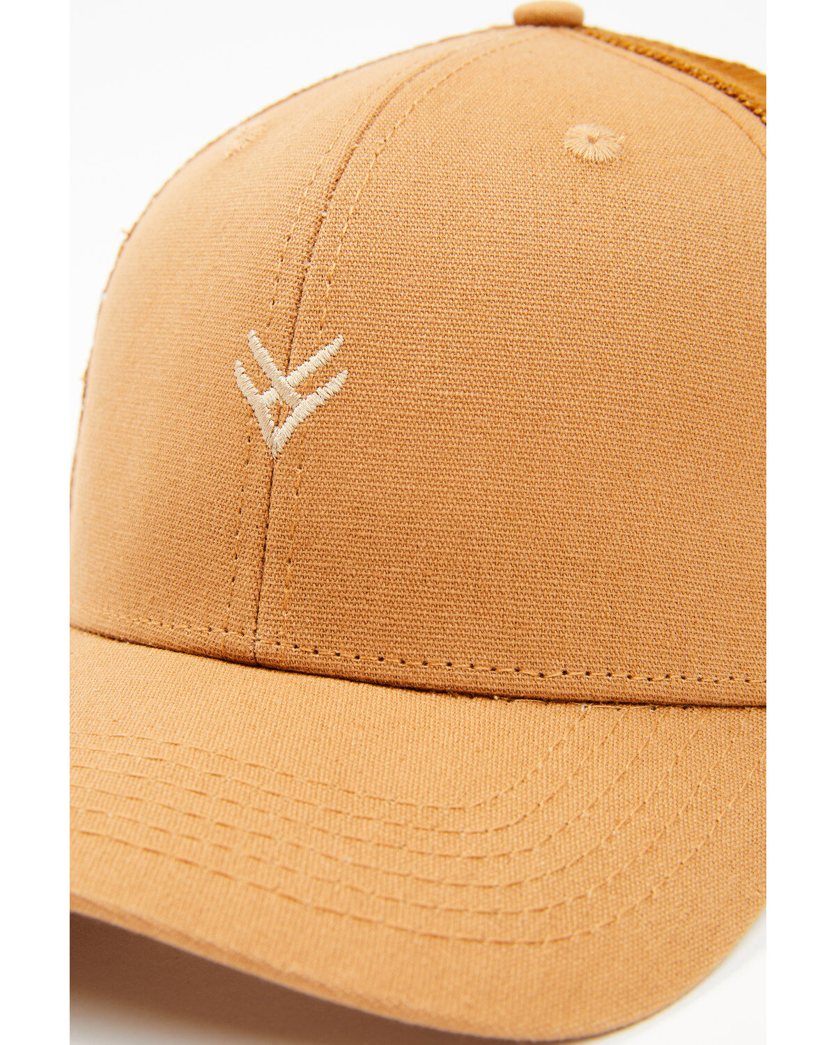 Image #2 - Hawx Men's Simple Logo Ball Cap, Pecan, hi-res
