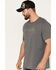 Image #2 - Brothers and Sons Men's Mountains Graphic Short Sleeve T-Shirt, Charcoal, hi-res