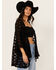 Image #2 - Cotton & Rye Women's Lace Kimono, Black, hi-res