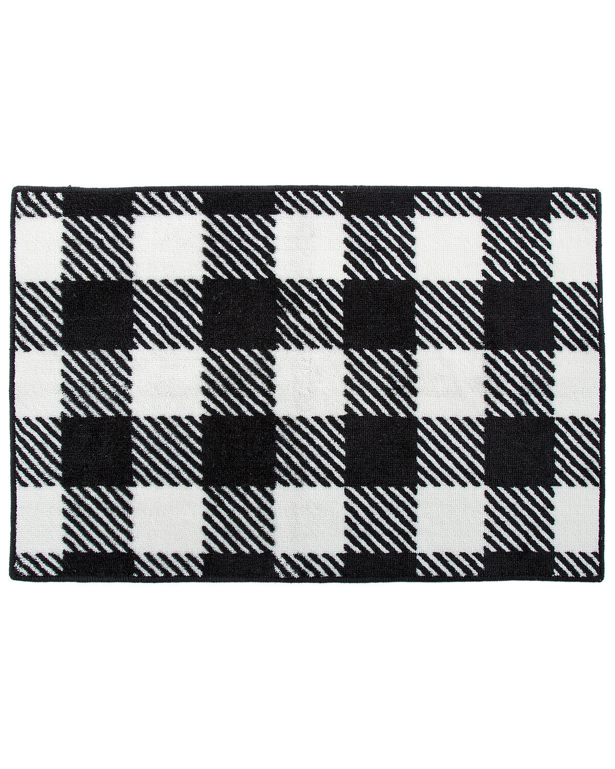 Image #1 - HiEnd Accents Camille Rug, Black/white, hi-res