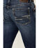 Image #4 - Ariat Men's M2 Summit Stretch Stackable Relaxed Bootcut Jeans, Blue, hi-res