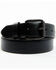 Levi's Men's Stretch Black Leather Belt, Black, hi-res