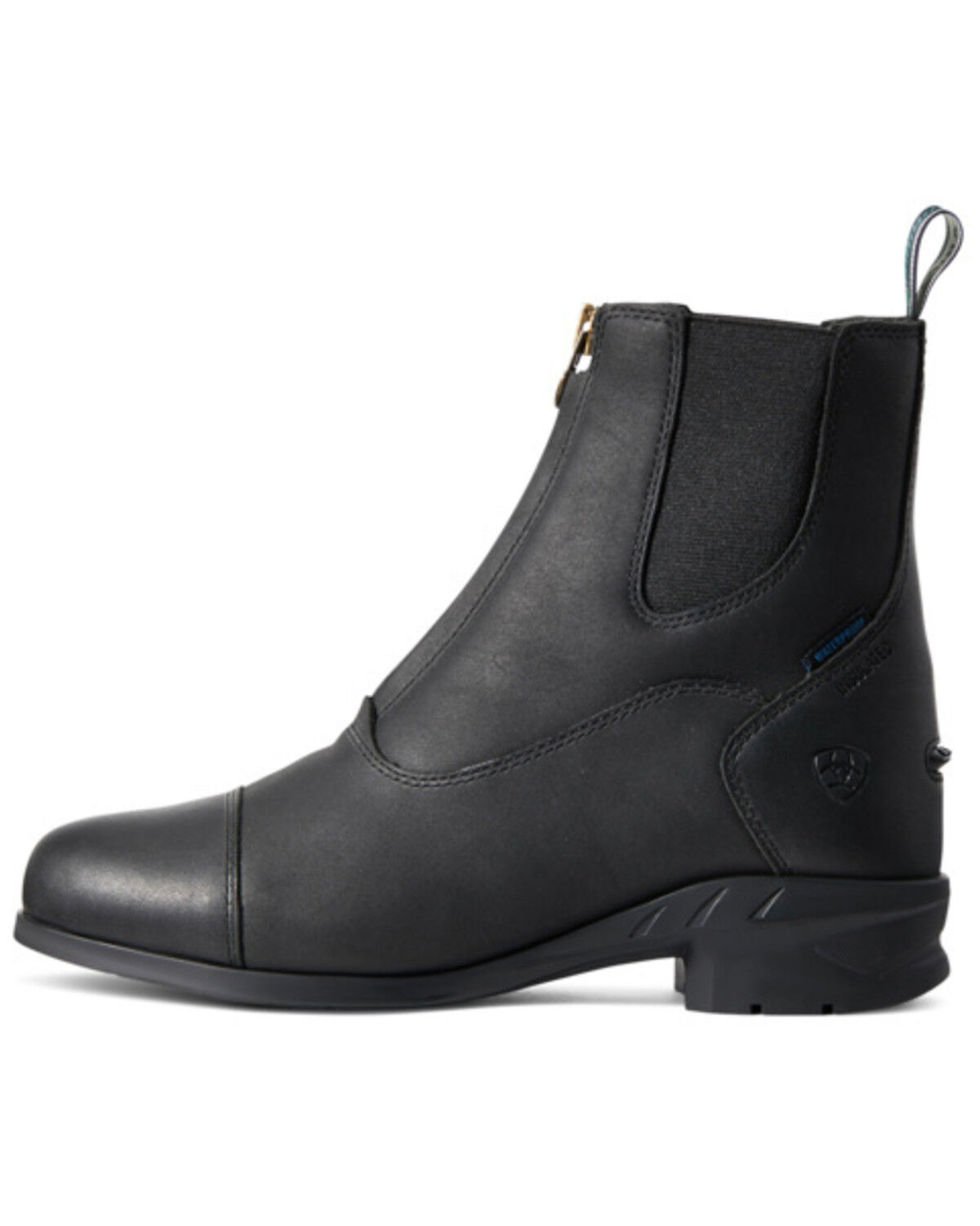 Image #2 - Ariat Women's Heritage IV Waterproof Insulated Paddock English Riding Boots - Round Toe, Black, hi-res