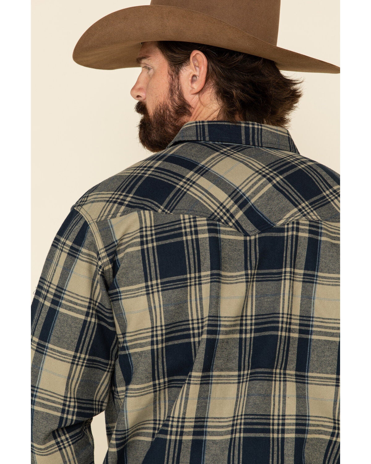 Image #5 - Cody James Men's Bogus Large Bonded Plaid Long Sleeve Western Flannel Shirt, , hi-res