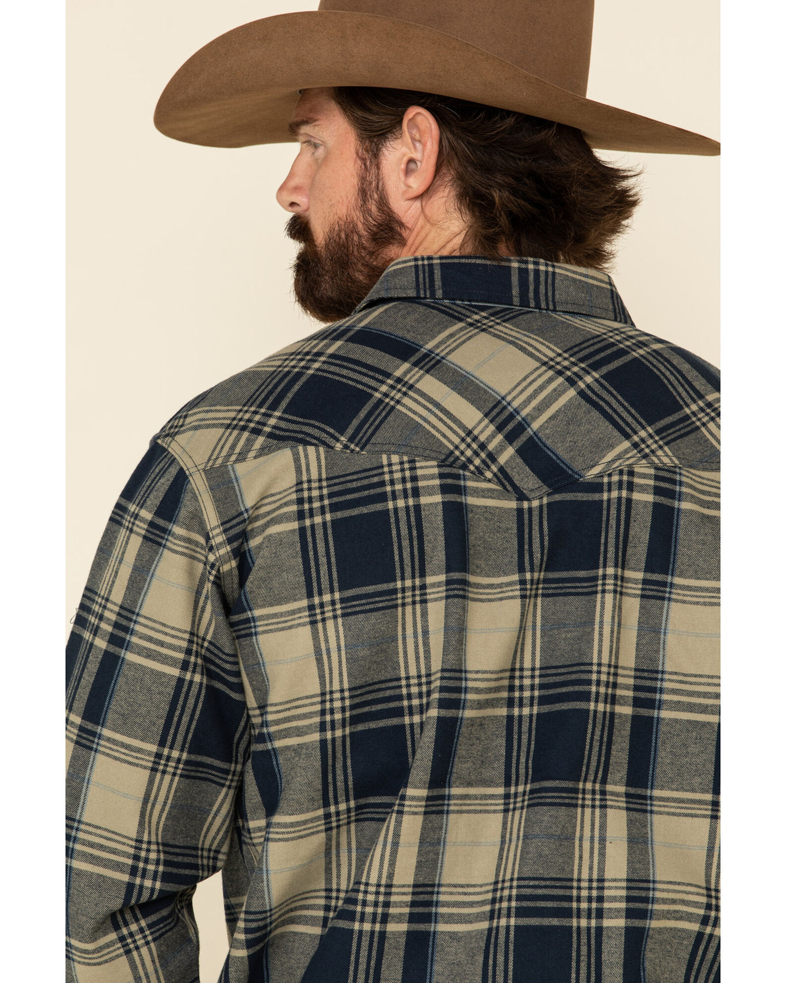 Cody James Men s Bogus Large Bonded Plaid Long Sleeve Western Flannel Shirt Boot Barn