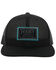 Image #3 - Hooey Men's Doc Logo Patch Trucker Cap, Black, hi-res