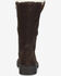 Image #5 - Born Women's Bradey Shearling Casual Boots - Round Toe, Dark Brown, hi-res