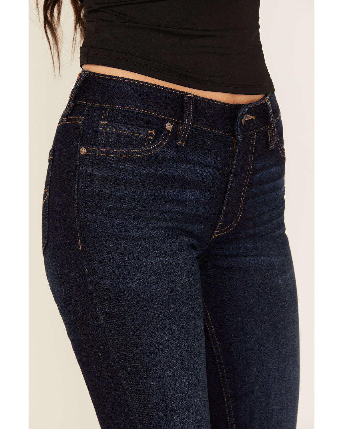 Product Name:  Shyanne Women's Flint Dark Wash Bootcut Stretch Denim Jeans