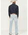 Image #3 - Ariat Men's M7 Clive Light Wash High Rise Slim Straight Stretch Denim Jeans, Light Wash, hi-res