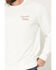 Image #3 - Wrangler X Coors Banquet Men's Logo Crewneck Sweatshirt, Off White, hi-res