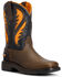 Image #1 - Ariat Boys' VentTEK Western Work Boots - Broad Square Toe, Brown, hi-res