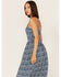 Rock & Roll Denim Women's Southwestern Print Sleeveless Midi Dress, , hi-res