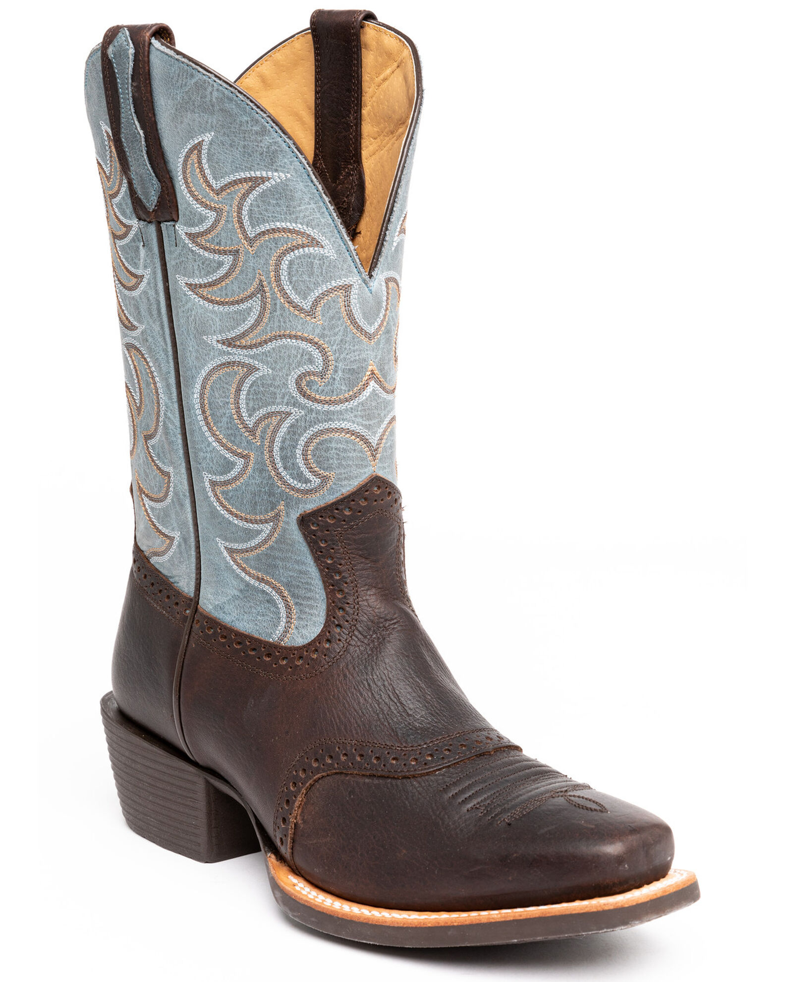 Rank 45 Men s Austell Western Boots Narrow Square Toe Boot Barn