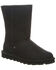 Image #1 - Bearpaw Women's Elle Short Vegan Casual Boots - Round Toe, Black, hi-res