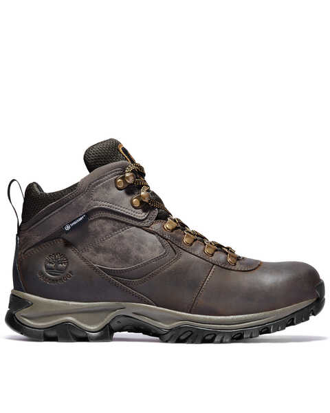 Image #2 - Timberland Men's Mt. Maddsen Waterproof Hiker Boots - Round Toe, Brown, hi-res