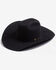 Image #1 - Larry Mahan Cody 10X Felt Cowboy Hat, Black, hi-res