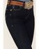 Image #2 - Ariat Women's Dark Wash High Rise Selma Stretch Bootcut Jeans, , hi-res