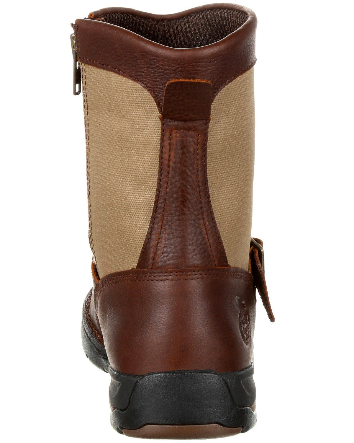 Image #4 - Georgia Boot Men's Athens Waterproof Side-Zip Work Boots - Moc Toe, Brown, hi-res
