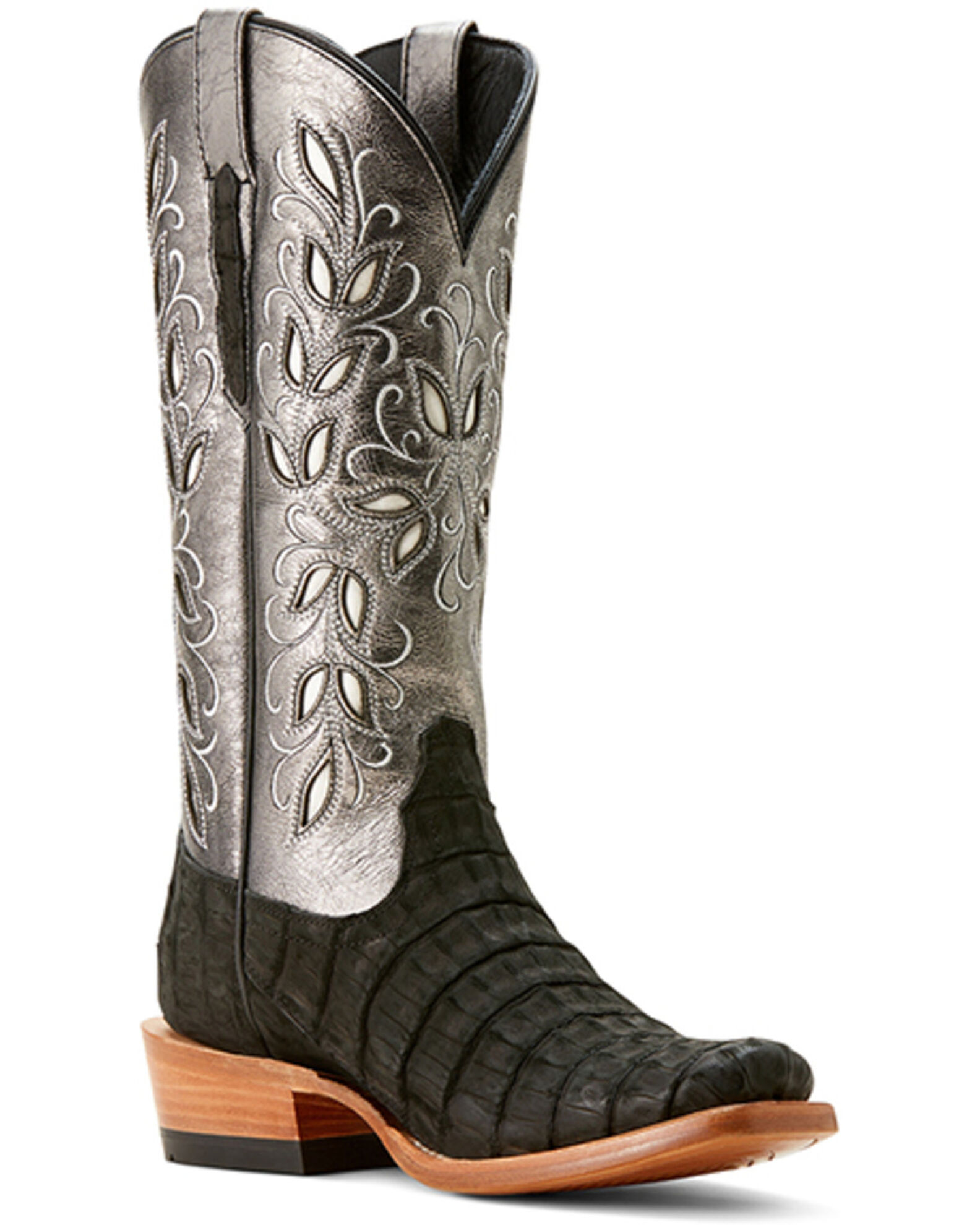 Product Name Ariat Women s Futurity Exotic Caiman Western Boots Square Toe