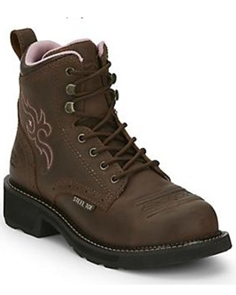 women's high top work boots