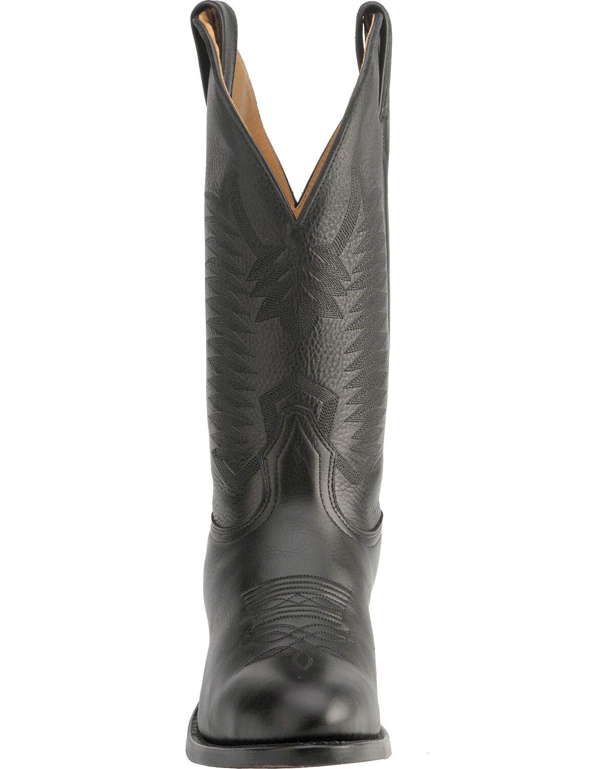 Image #4 - Boulet Men's Western Boots - Round Toe, Black, hi-res