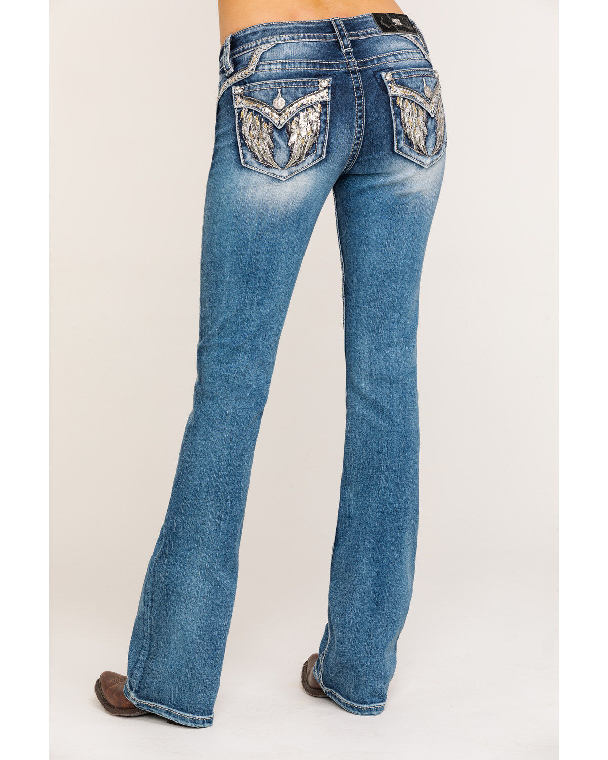 Miss Me Over The Moon Bootcut Jeans Jeans