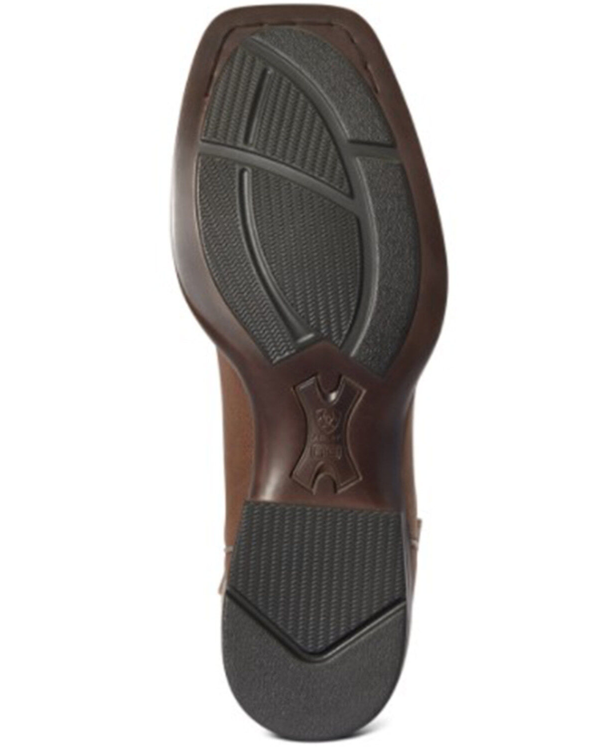Image #5 - Ariat Men's Barrel Rawly Ultra Western Performance Boots - Broad Square Toe, Brown, hi-res