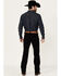 Image #1 - Rock & Roll Denim Men's Revolver Black Slim Straight Reflex Denim Jeans, Black, hi-res