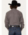 Resistol Men's Jax Solid Button Down Western Shirt , Dark Grey, hi-res