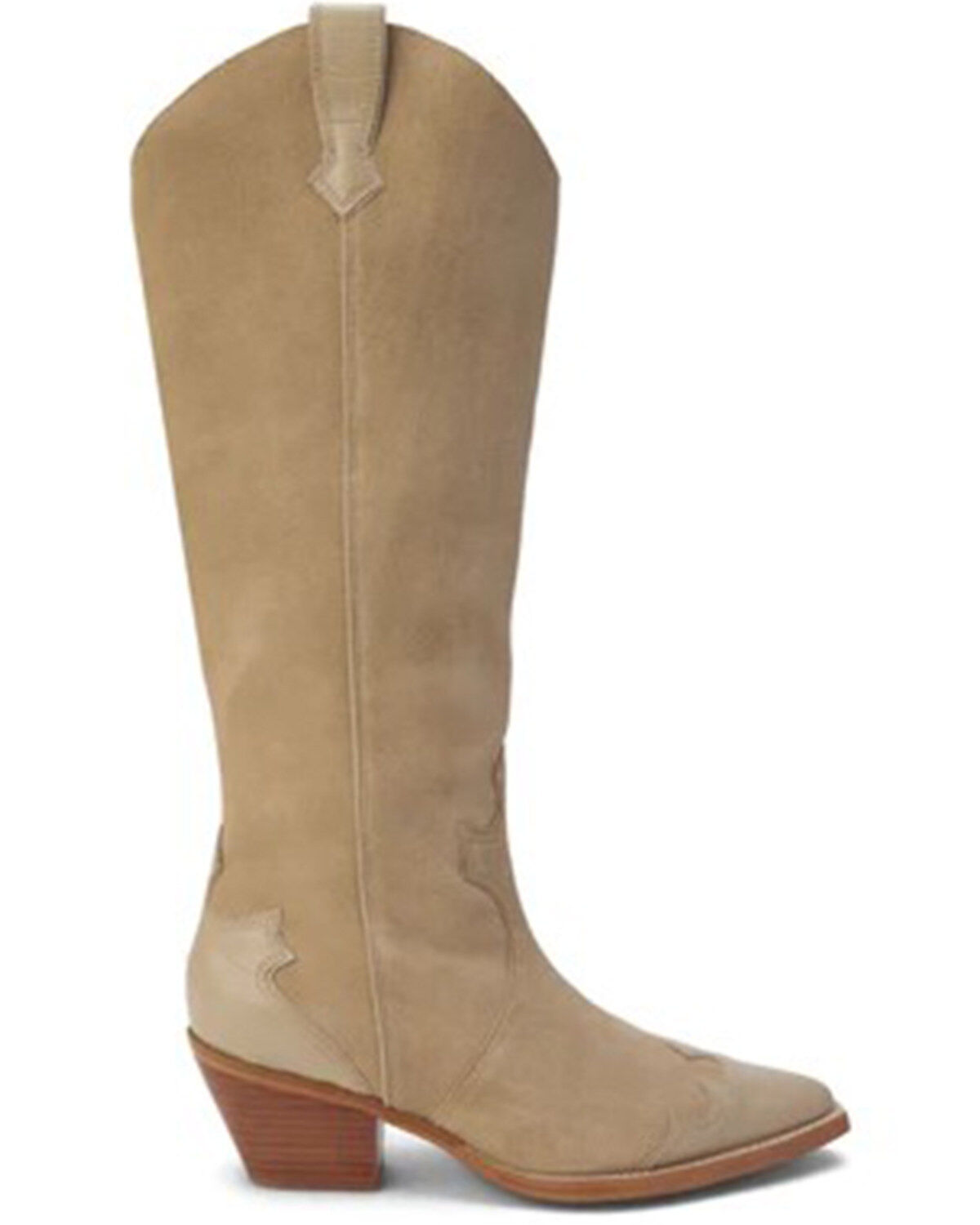 Image #2 - Coconuts by Matisse Women's Belmont Tall Western Boots - Snip Toe, Natural, hi-res