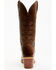 Dan Post Women's Rope Dream Western Boots - Snip Toe, Dark Brown, hi-res