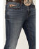 Cody James Core Men's Yuma Medium Wash Stretch Performance Slim Bootcut Jeans , Blue, hi-res