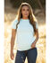 Image #1 - Kimes Ranch Women's Aqua Outlier Logo Short Sleeve Tee, , hi-res
