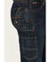 Lapco Men's FR Medium Wash Tapered Leg Utility Work Jeans , , hi-res