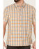 Image #3 - North River Men's Cozy Cotton Plaid Short Sleeve Button Down Western Shirt, Mustard, hi-res