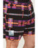 Image #2 - Rock & Roll Denim Men's Southwestern Print Stretch Board Shorts, Black, hi-res