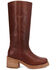 Image #2 - Dingo Women's Vagabond Tall Fashion Boots - Round Toe, Brown, hi-res